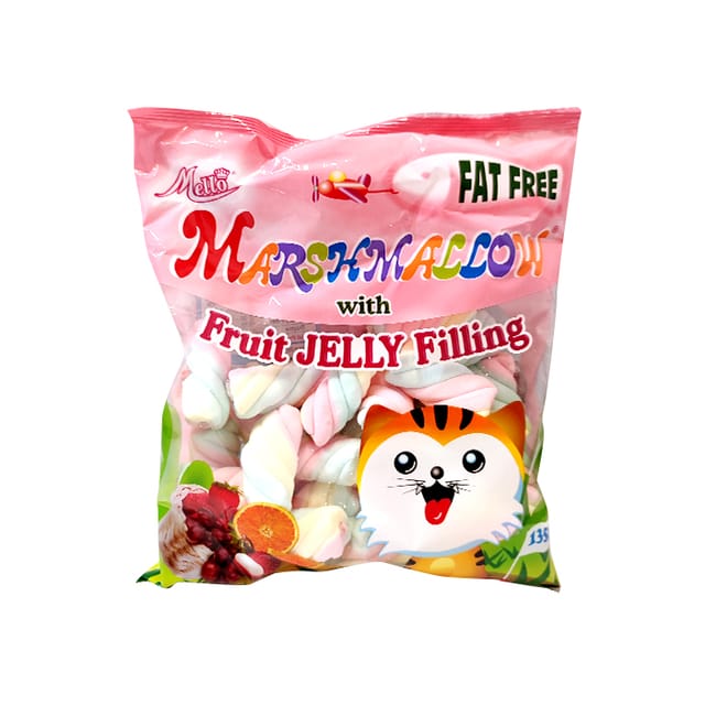 Mello Delight Jelly Filled Mallows  135g
