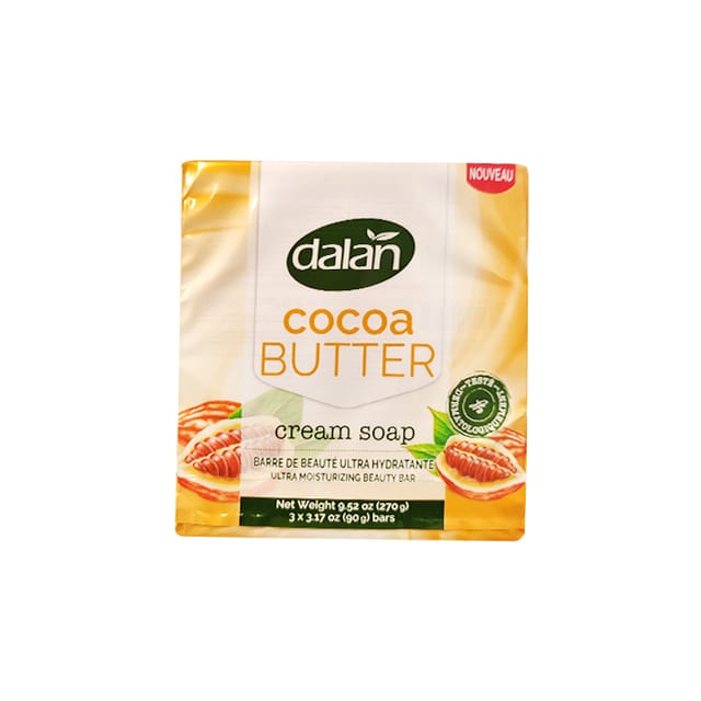 Dalan Cocoa Butter Cream Soap 3 x 90g