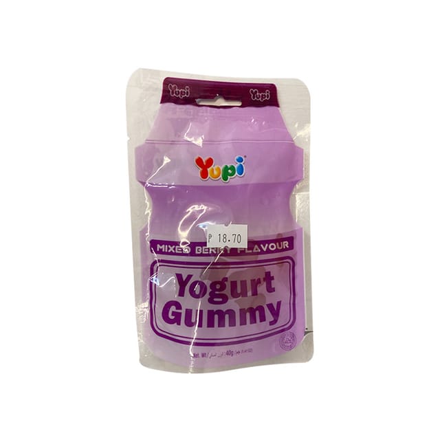Yupi Mixed Berry Flavour Yogurt Gummy 40g