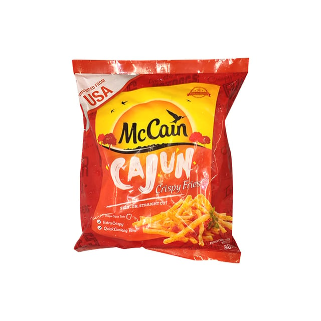 Mccain Cajun Crispy Fries 500g