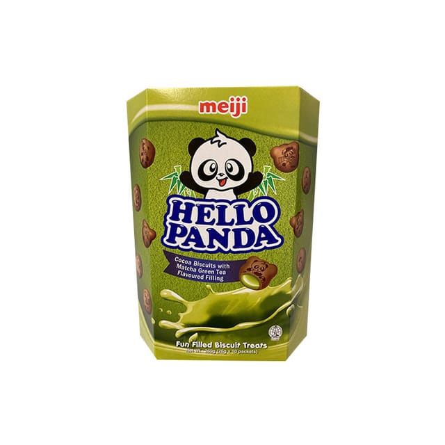 Meiji Hello Panda GreenTea 260g