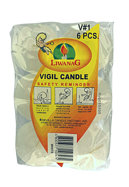 Liwanag Vigil Candle #1 6s