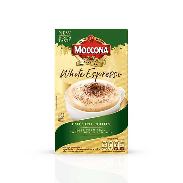 Moccona White Espresso 10s