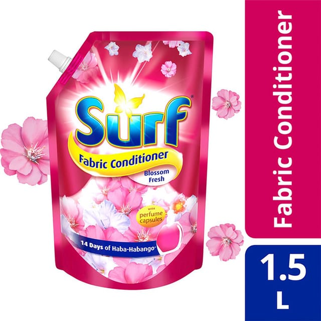 Surf Fabric Conditioner Blossom Fresh 1500ml Pouch