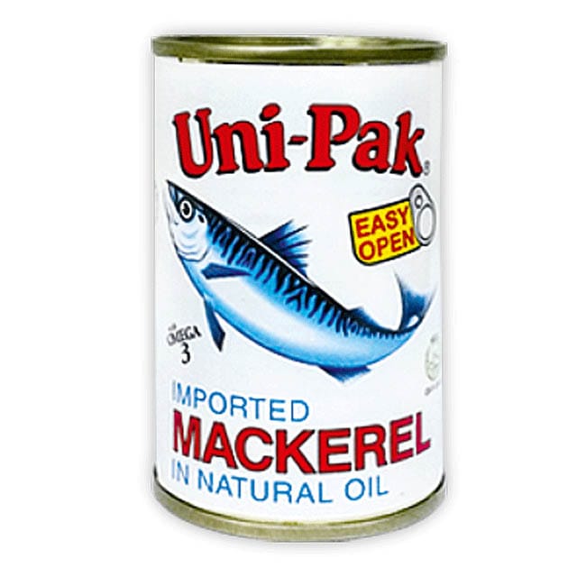 Unipak Mackerel in Natural Oil 155g