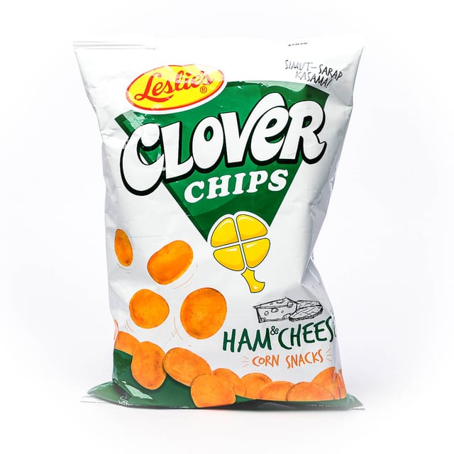 Clover Chips Ham & Cheese 155g