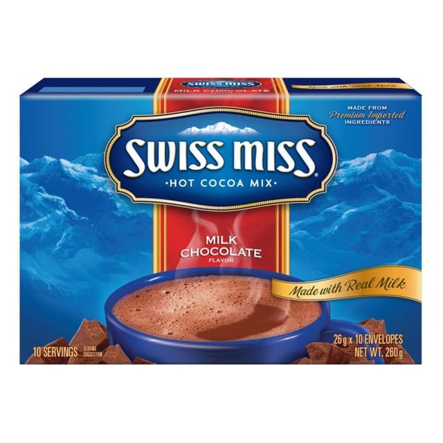 Swiss Miss Milk Chocolate 10 x 26g
