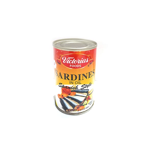 Victorias Hot Sardines in Oil 155g