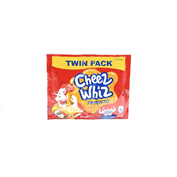 Cheez Whiz Pimiento Twin 24g