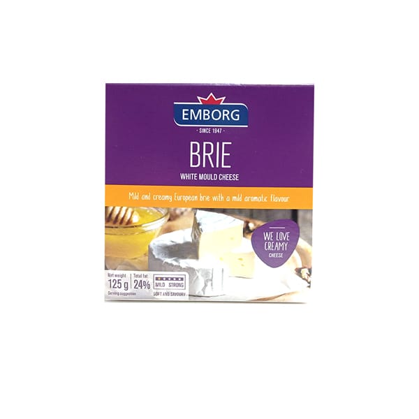 Emborg Cheese Brie 125g