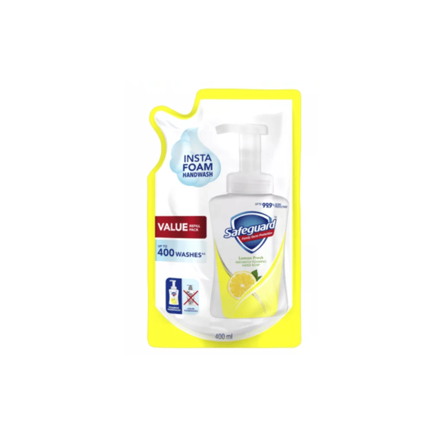 Safeguard Foaming Hand Soap Lemon Refill 400ml
