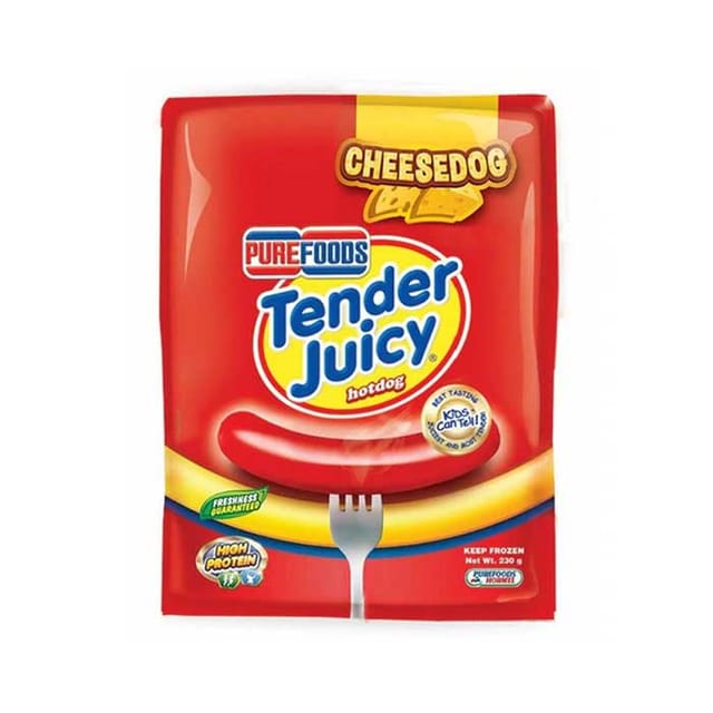 Purefoods Tender Juicy Cheesedog 230g