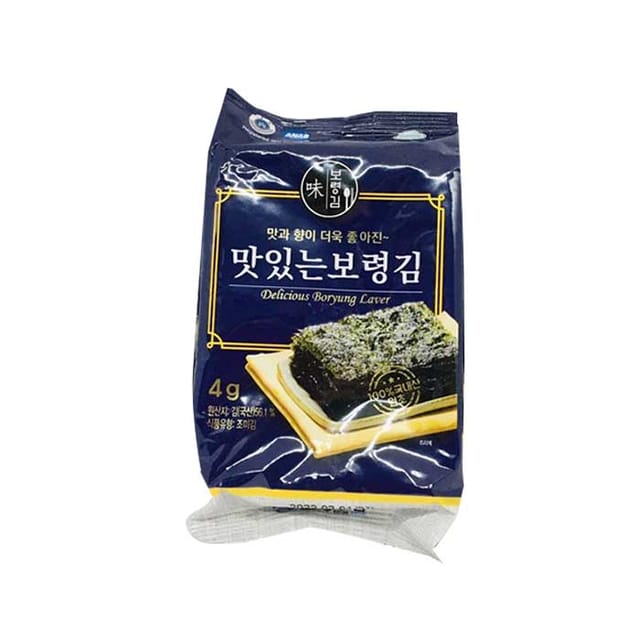 Boryung Seaweed Sheet Snack 4g