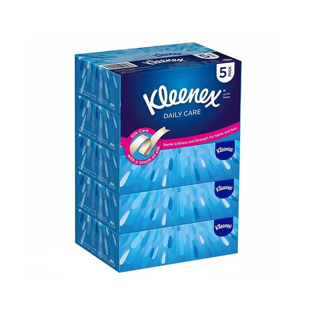 Kleenex Large Poly Facial Tissue 5 Packs