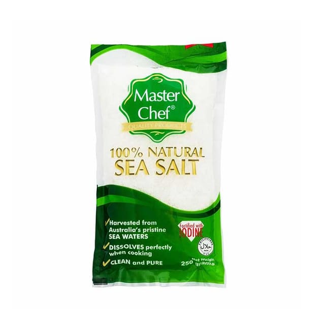 Master Chef 100% Natural Sea Salt 250g