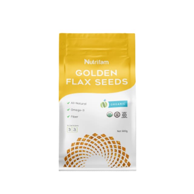 Nutrifarm Organic Gold Flax 500g