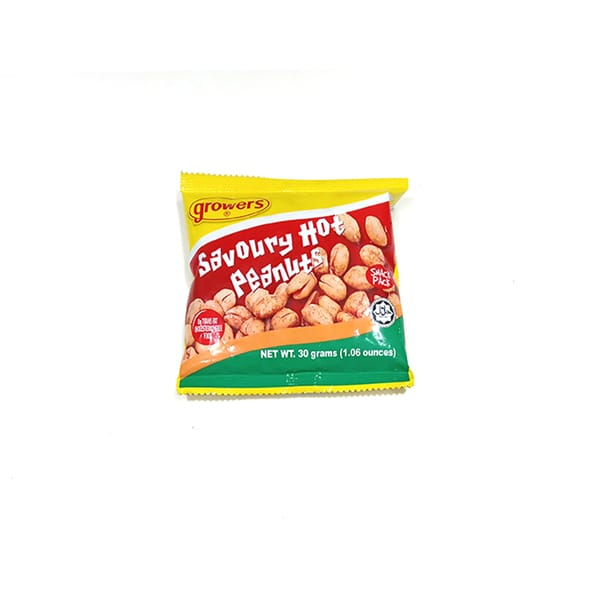 Growers Savoury Hot Peanut 30g