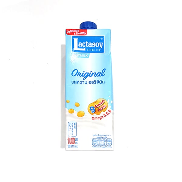 Lactasoy Soy Milk Regular 1L