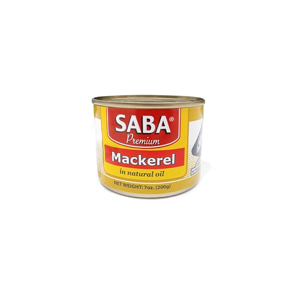 Saba Premium Mackerel Natural Oil 200g