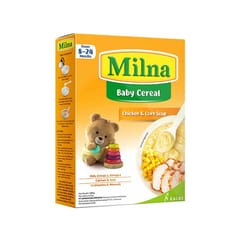 Milna Baby Cereal Chicken Soup & Sweet Corn 120g