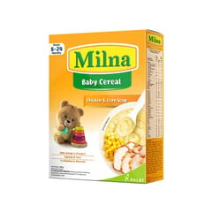 Milna Baby Cereal Chicken Soup & Sweet Corn 120g