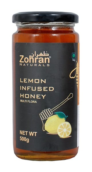 Natural Lemon Infused Honey