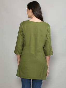 Solid Tunic Back