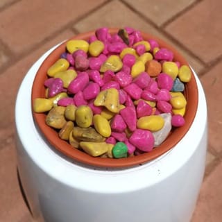 Decorative Colourful Mix Pebbles - 1 kg