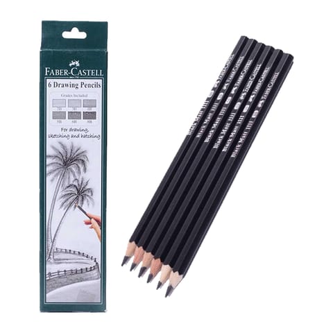 faber castell sketching pencils set of 6