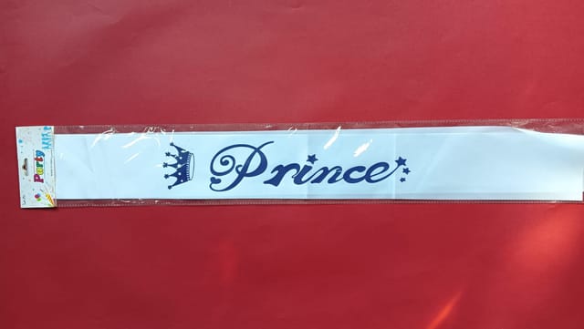 Prince sash