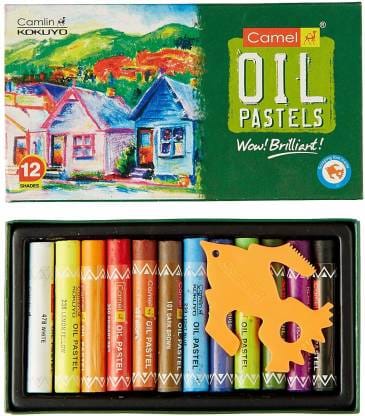 oil pastels- 12 colours