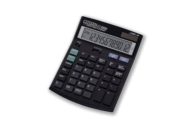 citizen 666 N calculator