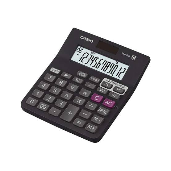 casio 12D calculator