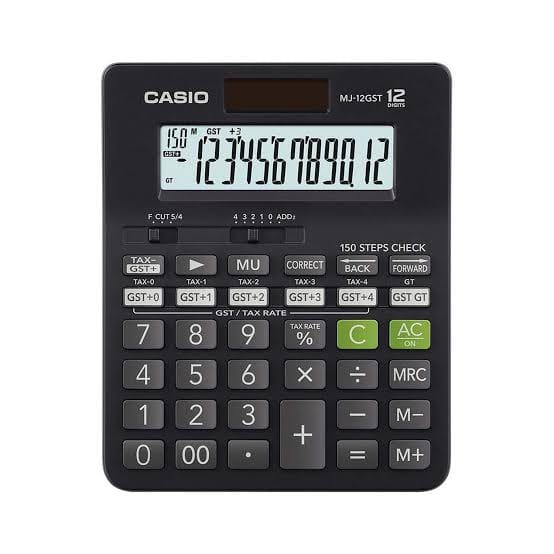 casio 12GST calculator