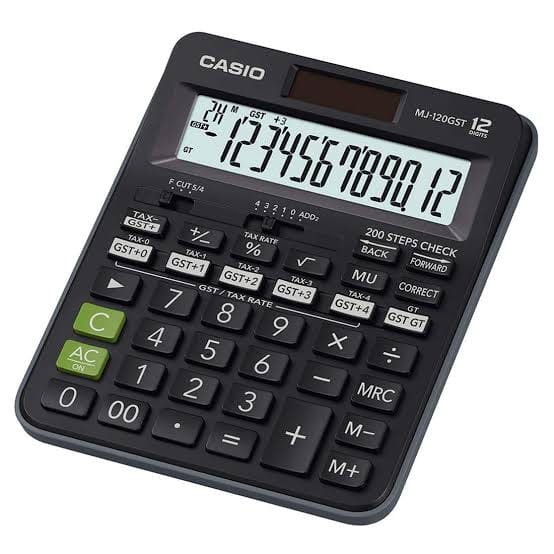casio 120GST calculator