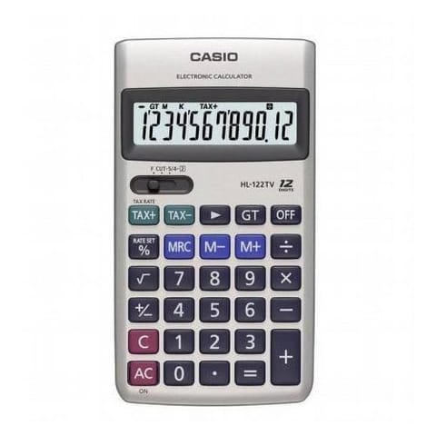 casio HL-122TV pocket calculator