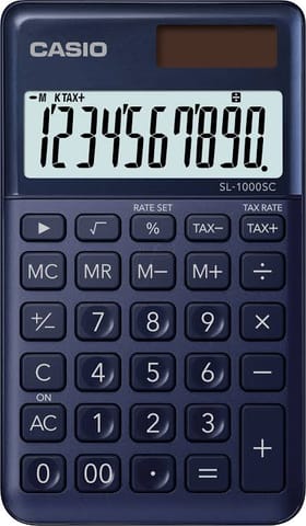 casio SL1000SCNY pocket calculator
