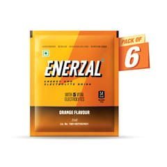 Enerzal Energy Drink Powder Orange 50 GM