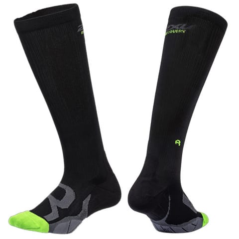 2XU Comp Socks for Recovery BLK/GRY