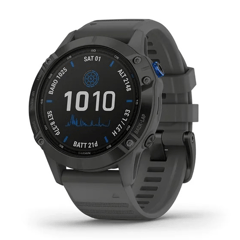 Garmin Fenix 6 Pro, Silicone band Smartwatch