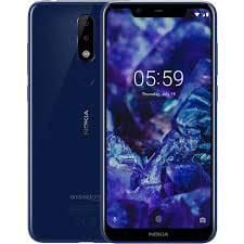 Nokia 5.1 Plus (Blue, 32 GB)  (3 GB RAM)